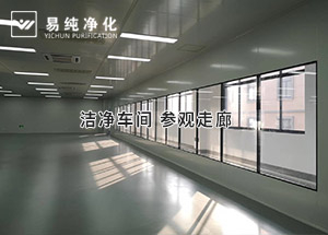 潔凈參觀走廊這樣設(shè)計(jì)大氣不？